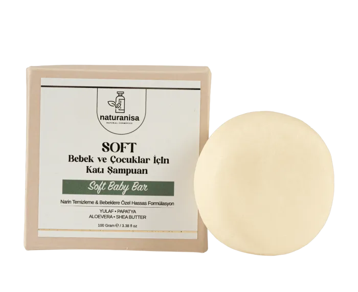 Naturanisa Soft Bebek ve Çocuklar için Katı Şampuanı